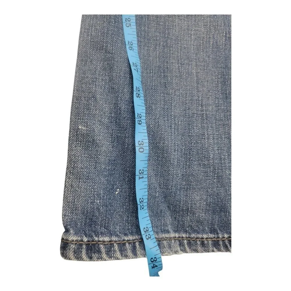 Ariat Jeans Men 31x34 Blue M4 Low Rise Boot Cut Denim Western Cowboy Workwear - Picture 4 of 11